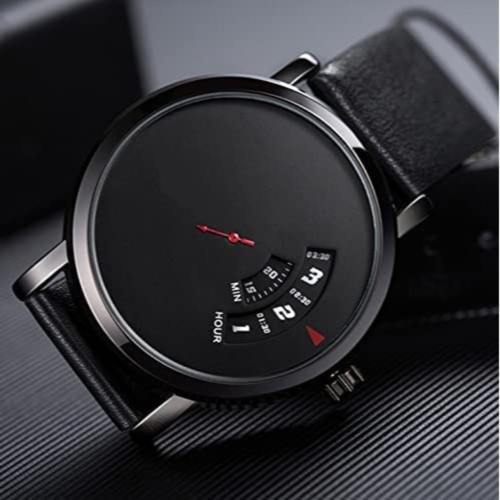 Elegantly Minimalistic Lightweight. Technological Precision Watch for Men